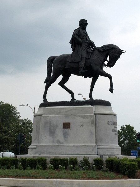 Brigadier General Beauregard on a Horse Brigadier General Beauregard on a Horse