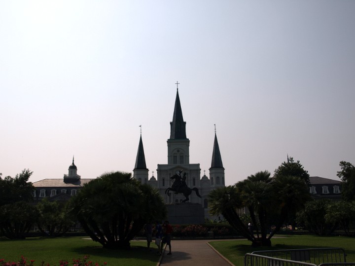 St. Louis Cathedral From Across the Square St. Louis Cathedral From Across the Square